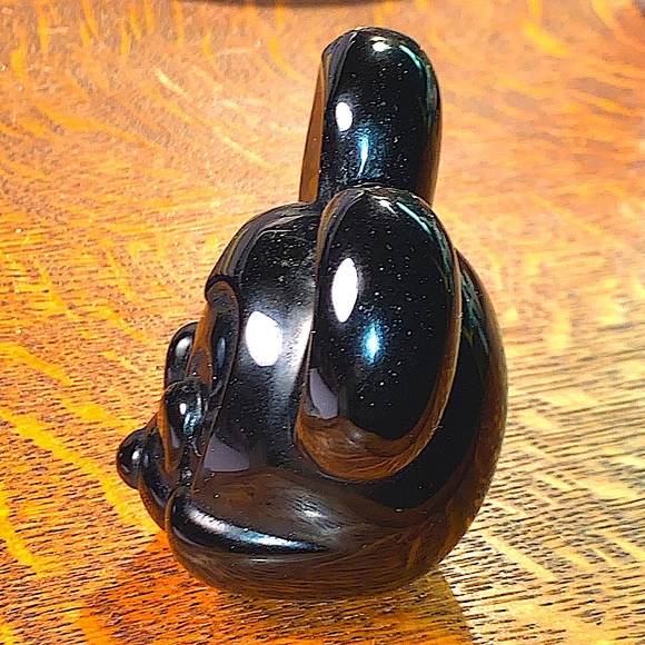 BLACK OBSIDIAN MICKEY MOUSE - Picture 4 of 7